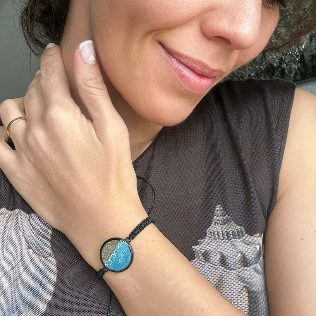 Pulsera macrame 20mm