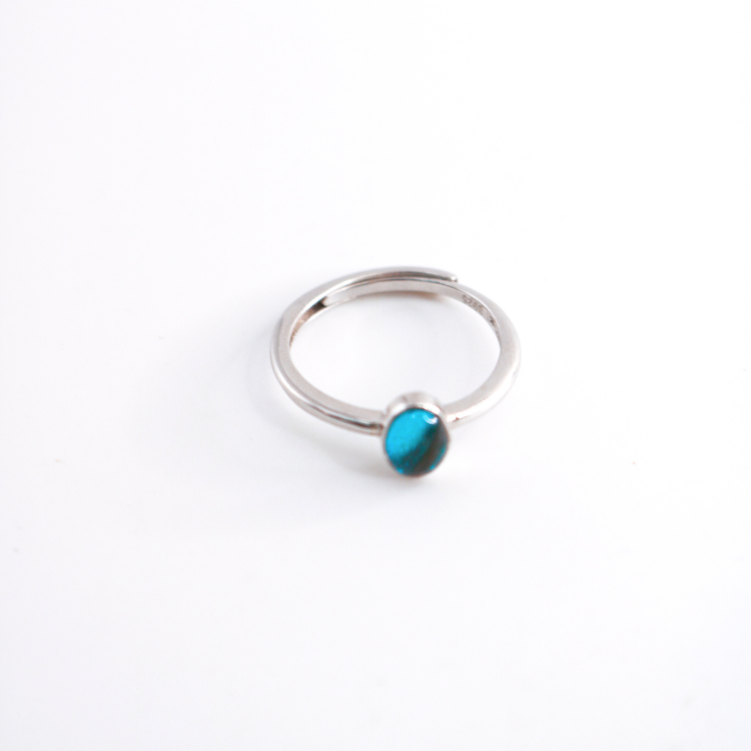 Anillo Ovalado Plata 925