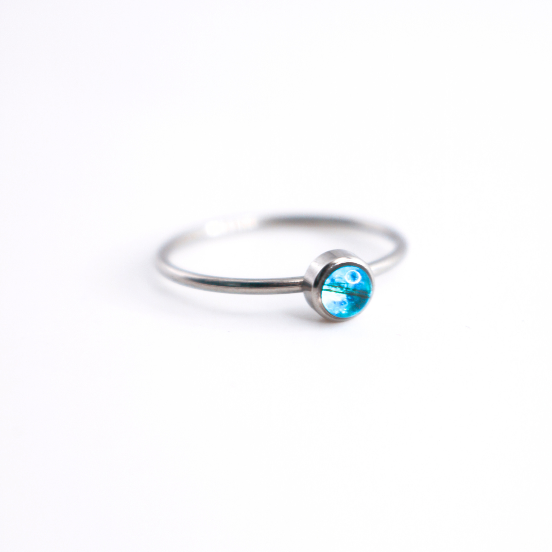 Anillo con pelo o pelaje 3 mm