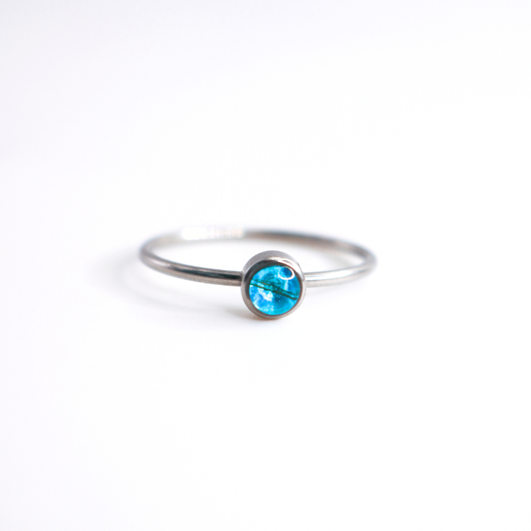 Anillo con pelo o pelaje 3 mm