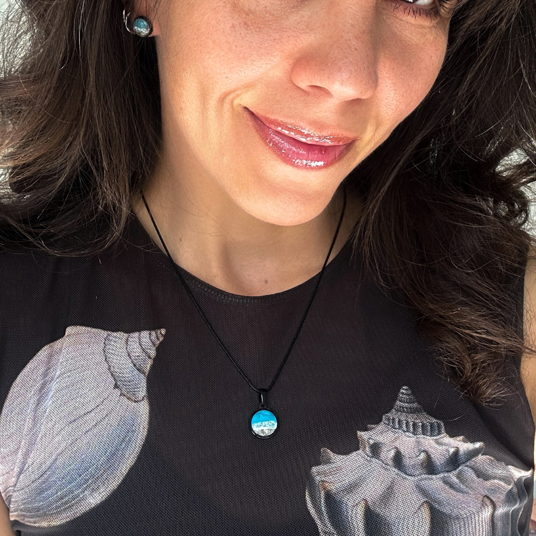 Colgante MINI MAR negro