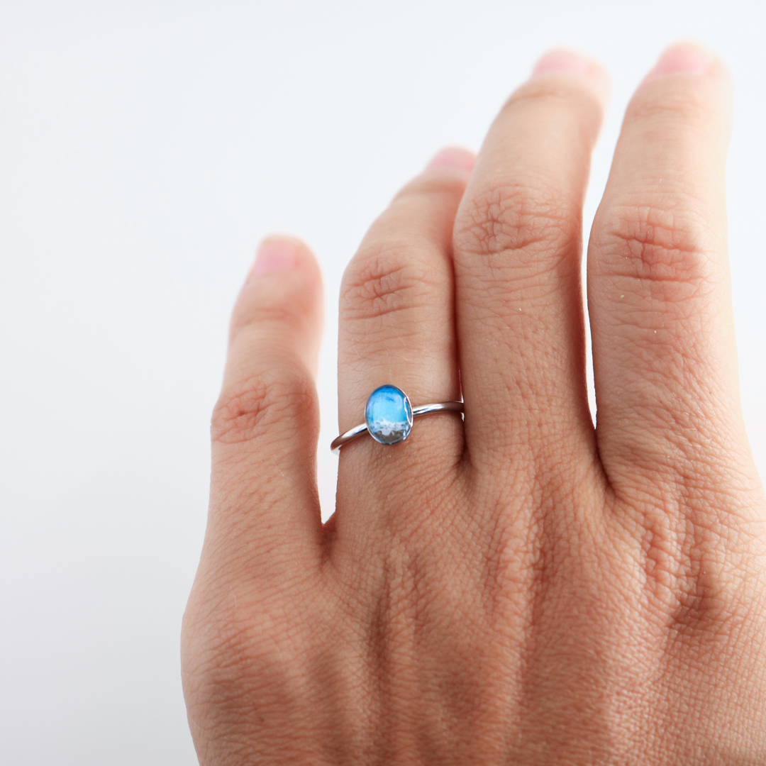 Anillo "Vaiana" acero inoxidable