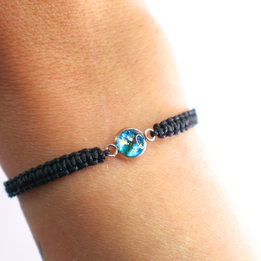 Pulsera con pelo o cenizas