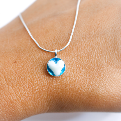 Colgante con un diente Plata 925