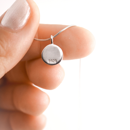 Colgante con un diente Plata 925