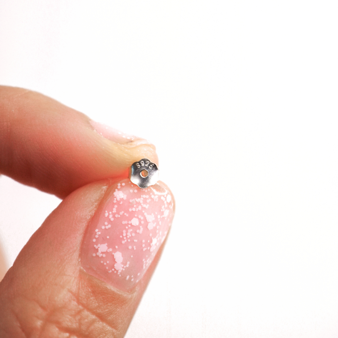 Pendientes 5mm Plata 925