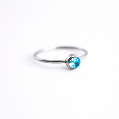 Anillo con pelo o pelaje 3 mm