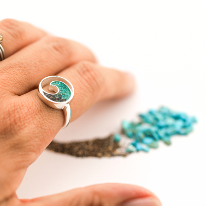 Anillo "Ola" Plata 925