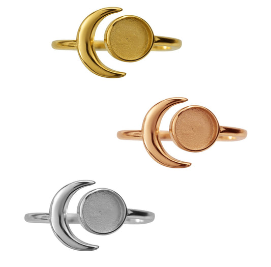Anillos PLATA 925 (Catálogo) con cenizas/pelo/cordón umbilical